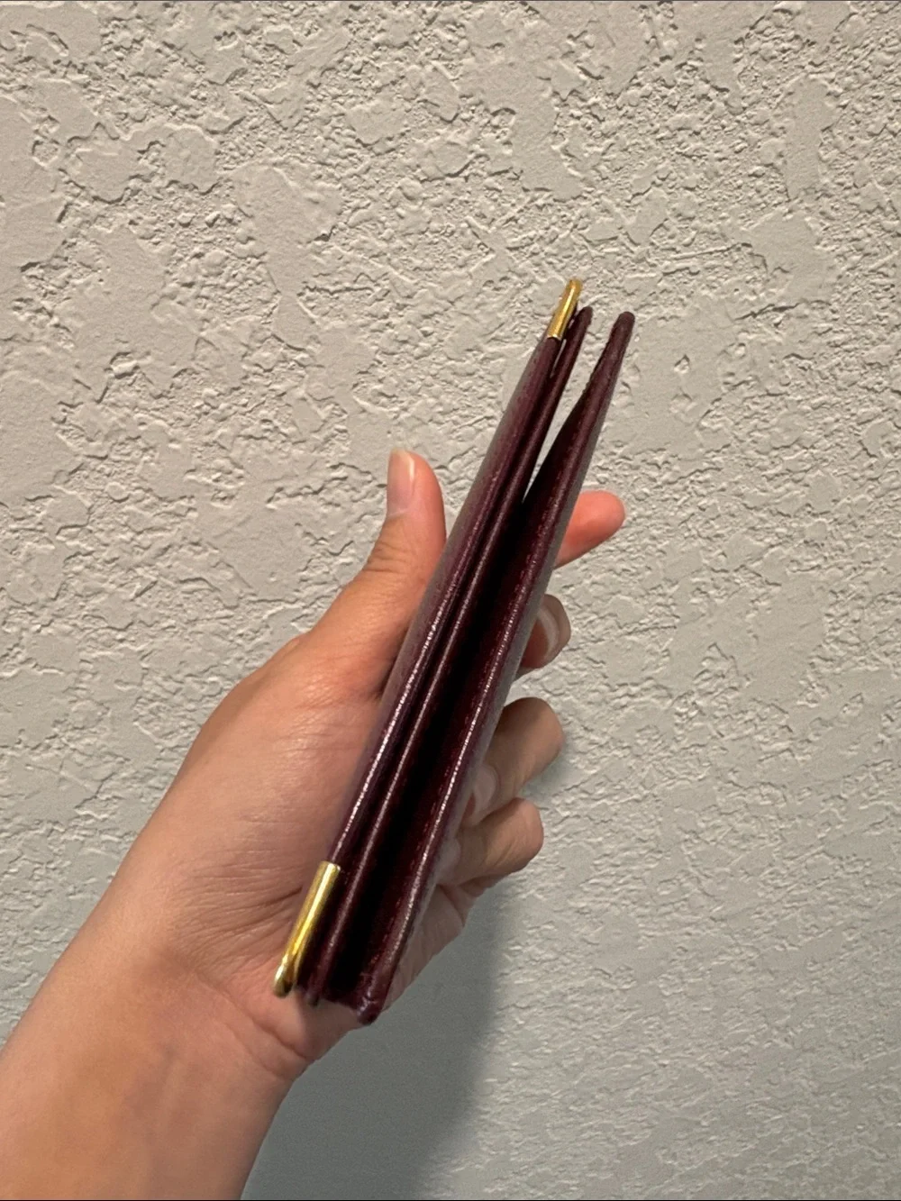 Cartier Unisex Bifold Short Wallet Card Holder Bordeaux Leather